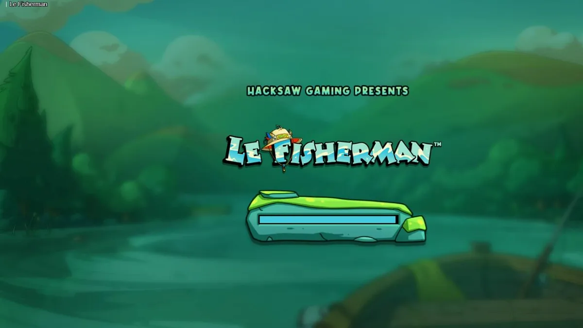 Smokey o Guaxinim pescando em Le Fisherman