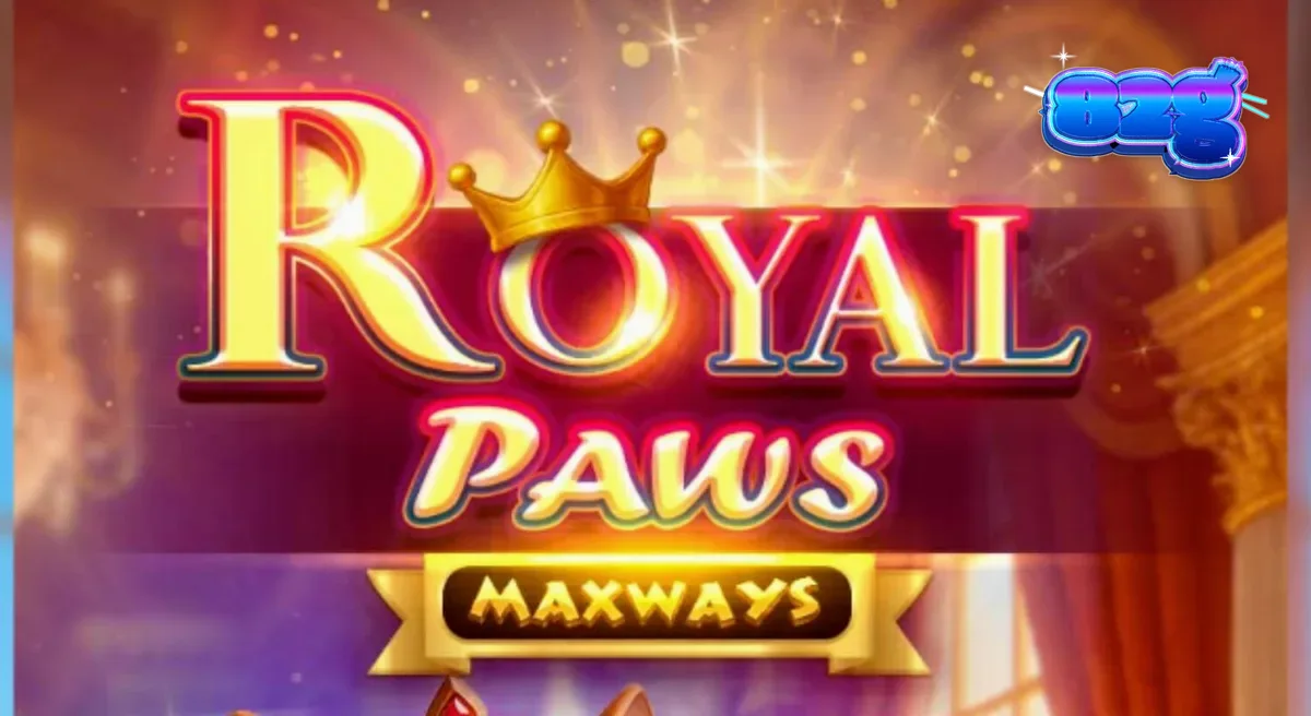 Royal Paws Maxways slot com tema de palácio e animais de estimação